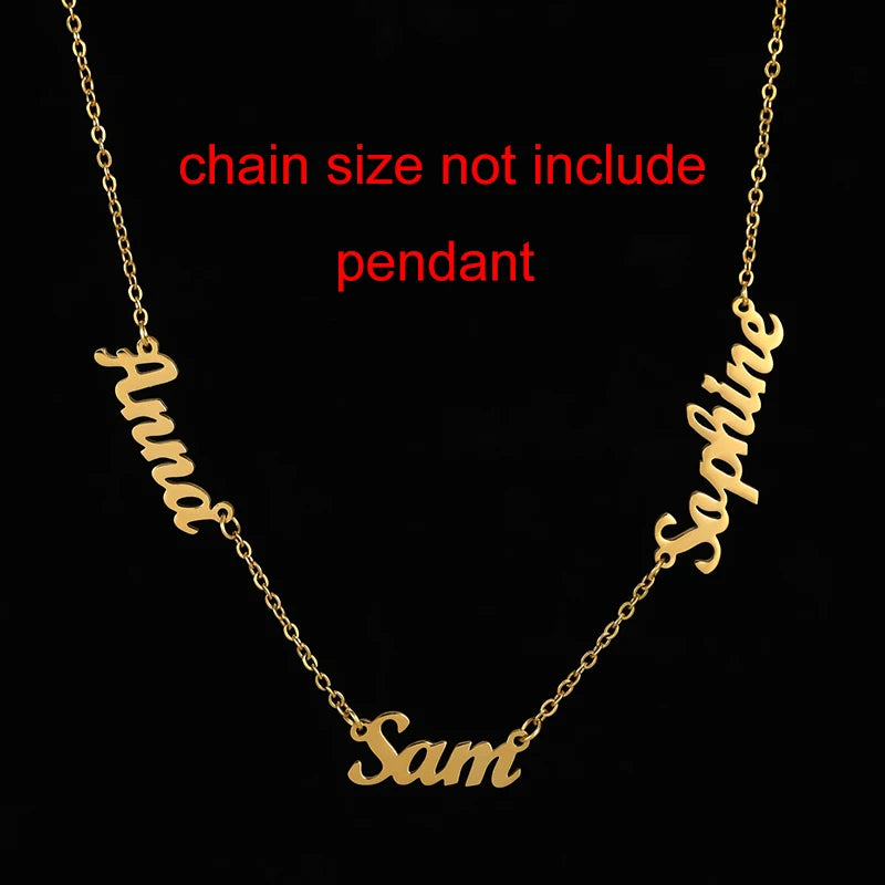 Name your Friends Necklace